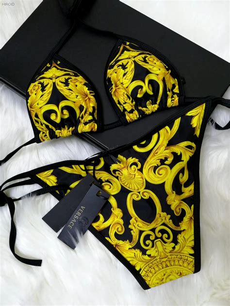 versace beachwear|versace swimsuit bikini.